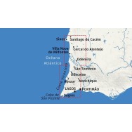 258 Algarve West, Costa Vicentina Kompass Wanderkarte